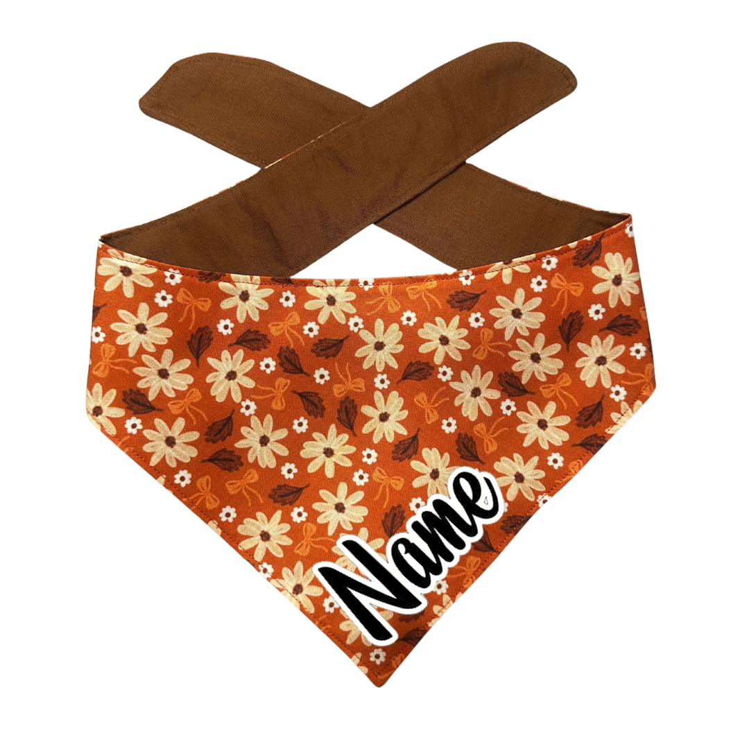 Fall Flowers Bandana